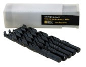 1/2" Black Oxide Drill Bit - 5 pack